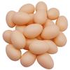 200 Pcs Chicken House Small Fake Eggs 5.5*4.3cm Farm Animal Supplies Cages Accessories Guide Chicken Nest Egg Kids Toys