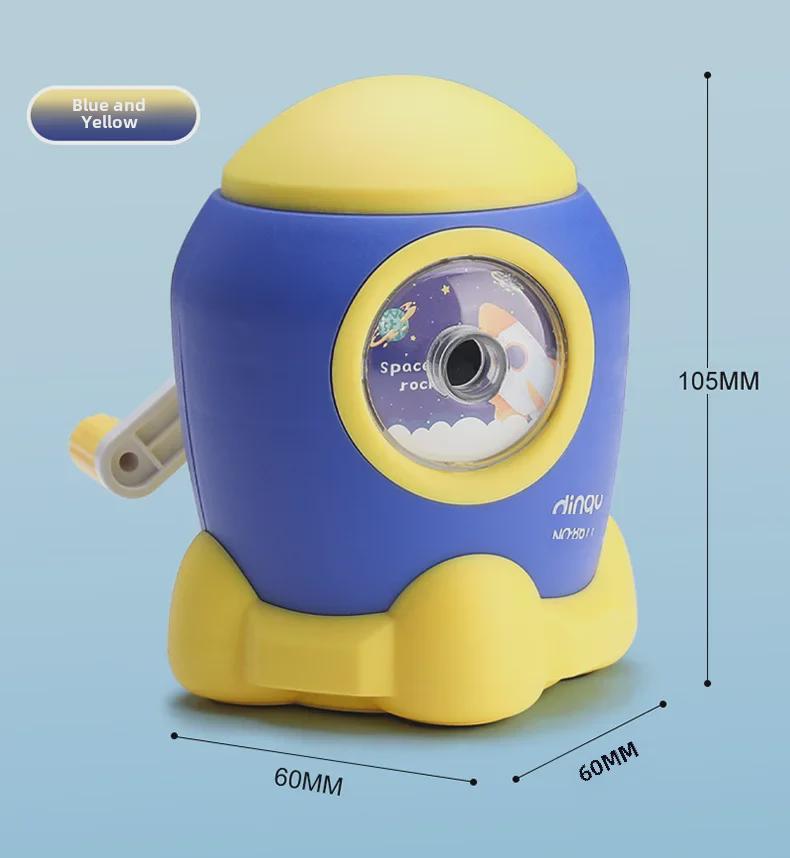 „Ascuțitoare de creion durabilă, multifuncțională, cu manivelă pentru studenți”