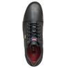Edwin Waterproof Casual Leather Retro Classic Round Size Men's Shoes, Sneakers, Lightweight, Wingtip, Style, Waxed, Laces, Black, 28.0 (edm4208u)
