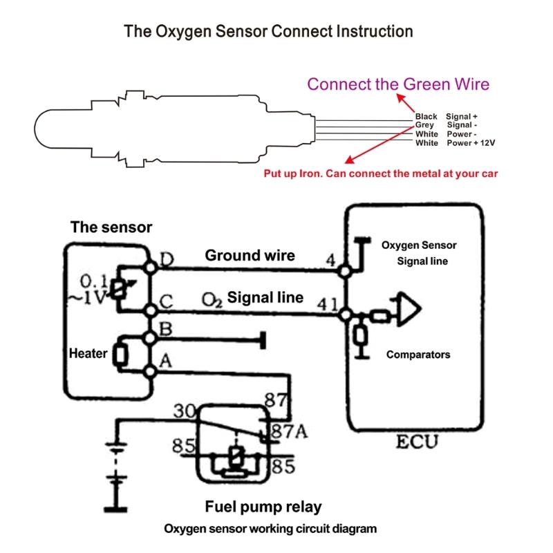 Automotive Digital Air Fuel Ratio Meter Ratio Gauges with Easy Installation & 0 To 1V Output Signal for Various Model