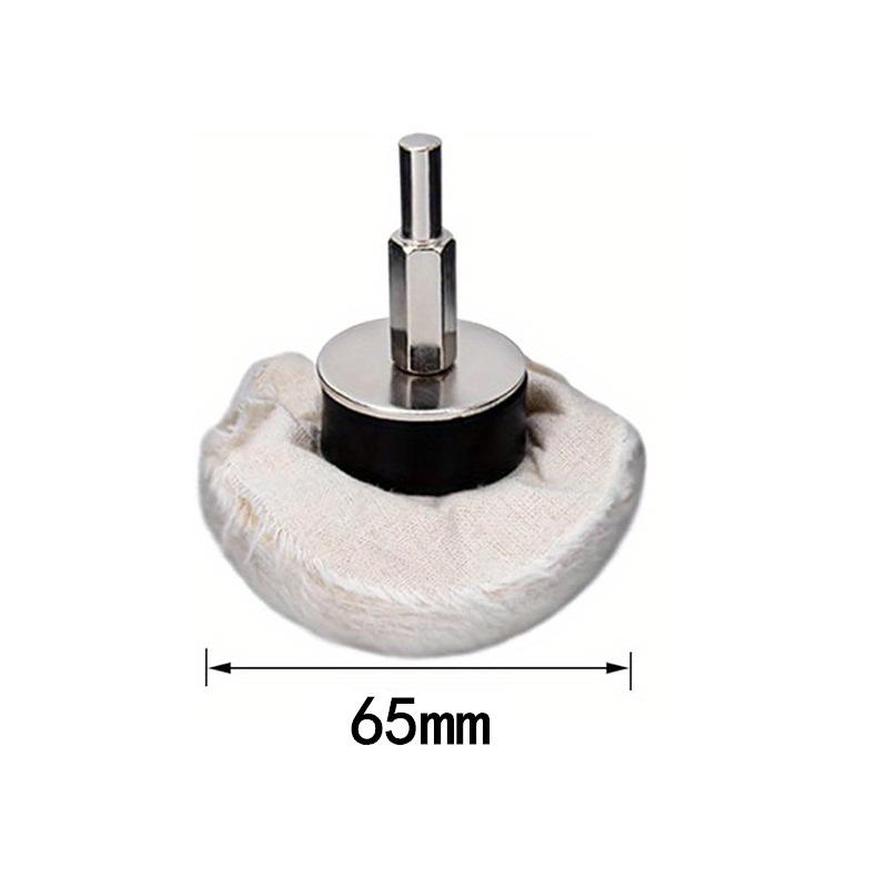 6-Piece Polishing Flap Wheel and Wax Set for Metal Grinding