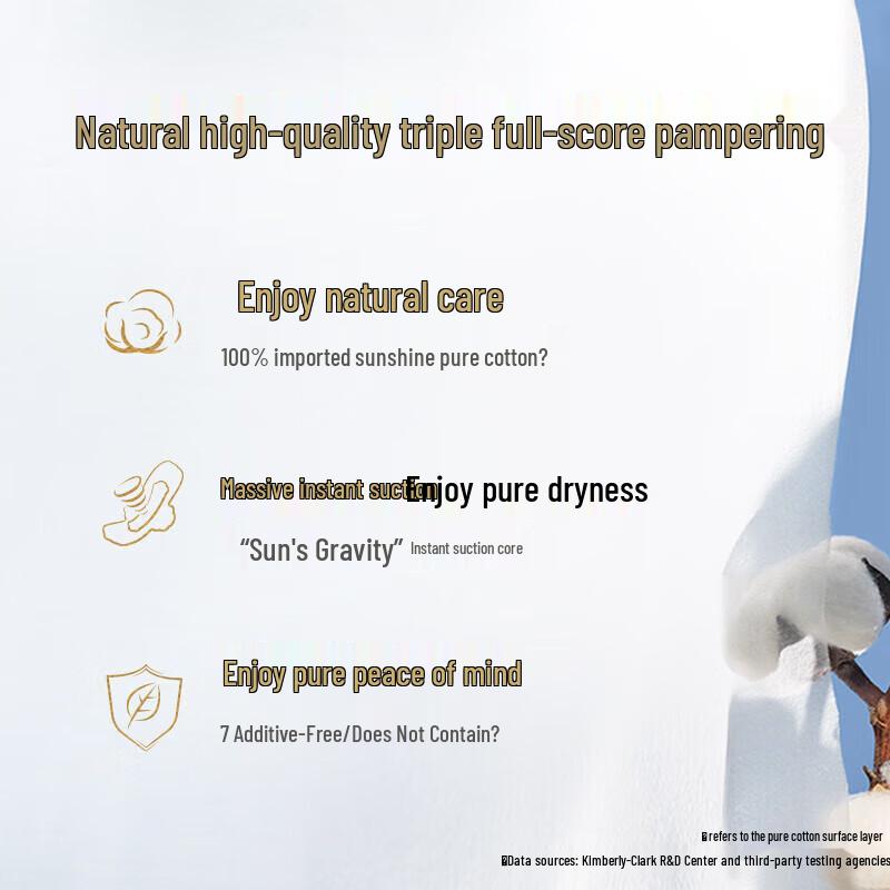 Kotex Selected Ultra-Thin Pure Cotton Night Pads