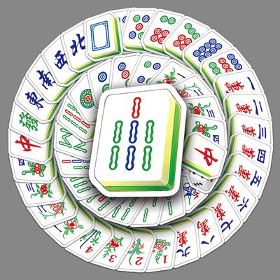 145 Ensemble Complet de Mahjong Personnalisé Créatif Style Chinois Décoratif Tasse à Eau Valise Étui pour Ordinateur Portable Téléphone Mobile Autocollants Nouvel An
