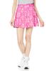 Samantha Thavasa Under 25 Number 7 Beach Print Satin Flared Mini Size M & Skirt, Women's, 00762111100108, Pink,
