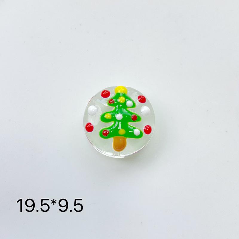 Hand-Painted Christmas Reindeer Bead DIY Phone Chain Accessories