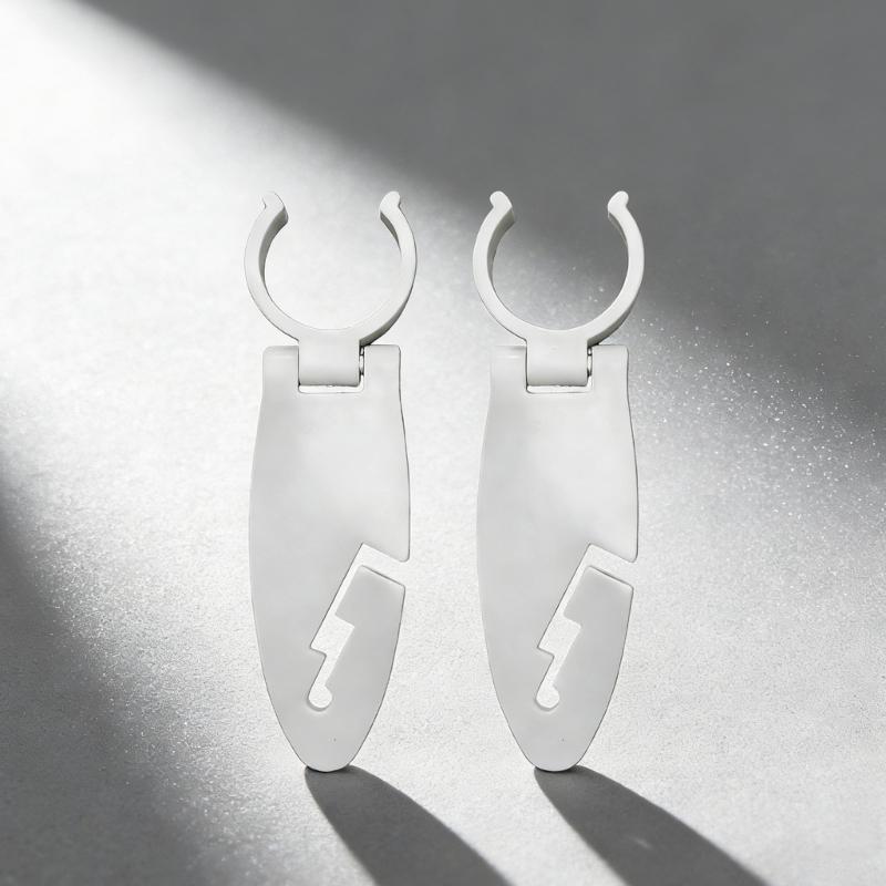 2pcs Plastic Holder for Various Kayak Stand Up Paddle Board Clips Fixing Clamps Paddle Board Accessory Easy Installation