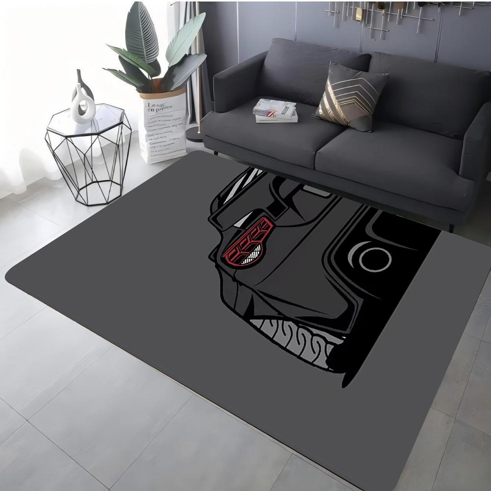 Cool Racing Car Design Carpet for Bedroom and Living Room Decor Non-Slip Area Rug for Sofa Washable Floor Mat Cofee Table Mat