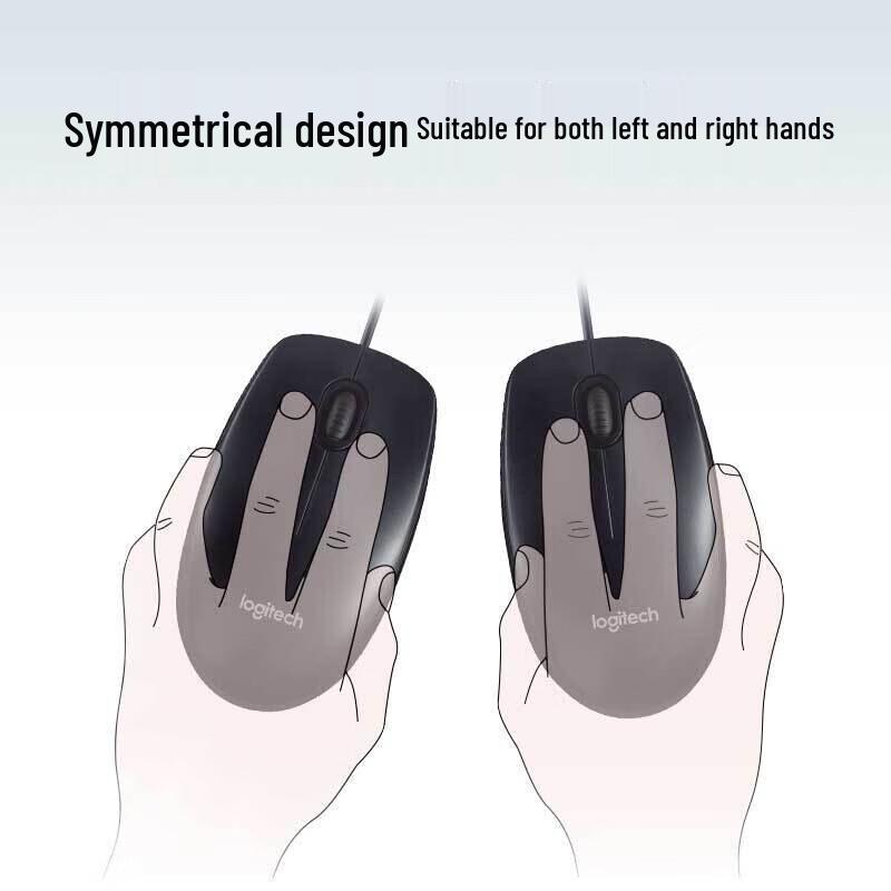 Logitech M90 Wired Optical Mouse