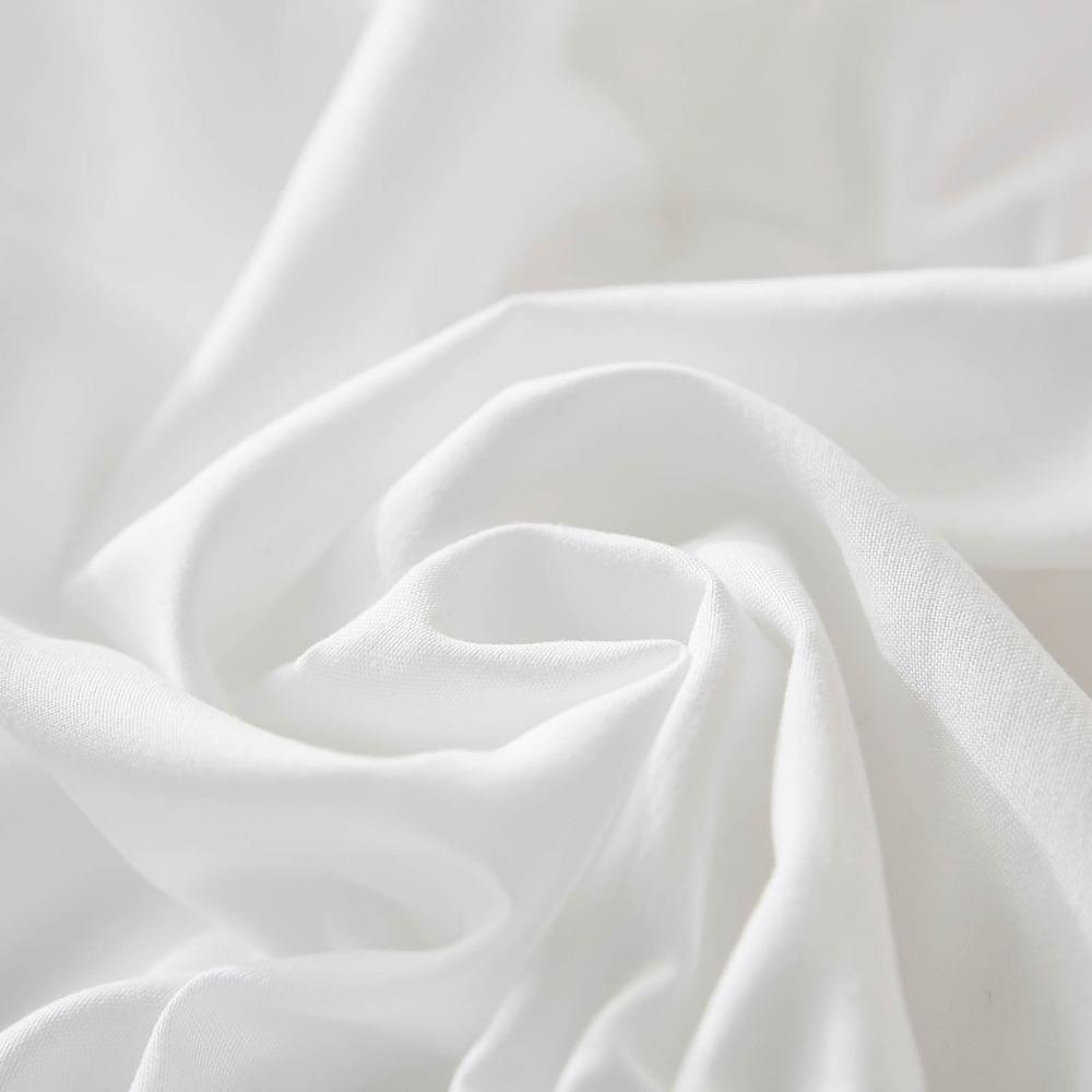 Practical Elastic White Fringed Bed Skirt Ruffled Stretchable Bedspread Dust-proof Romantic Bed Cover Hotel