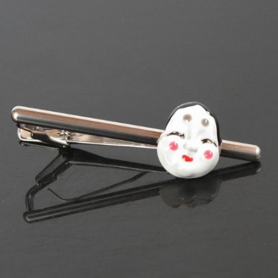 Kamakura Cufflinks Workshop Okame Tie Bar An017