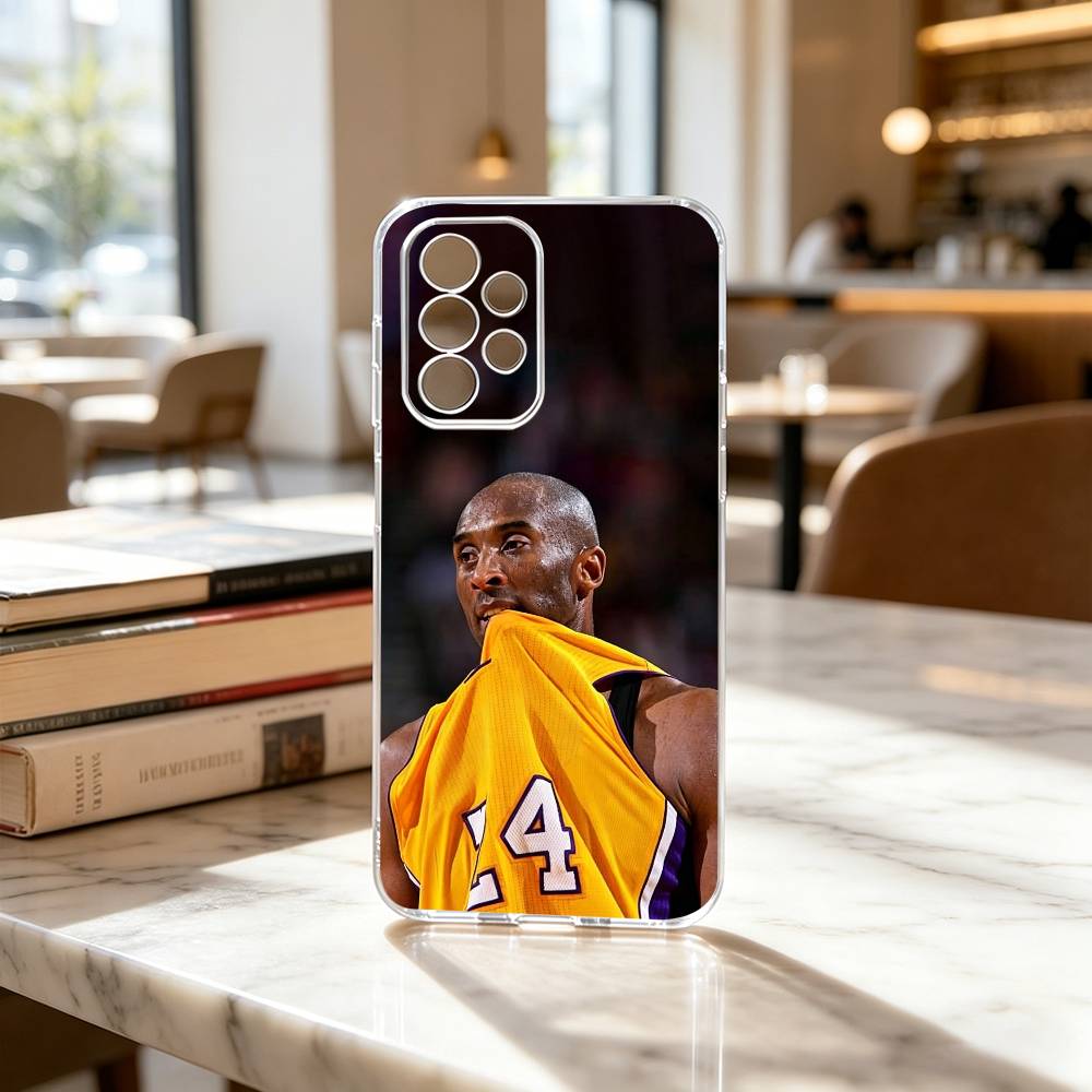 Basketball K-Kobe B-Bryant 24  Phone Case Transparent Silicone Soft For Samsung S25,S24,S21,S22,S23,S30,Ultra,S20,Plus,Fe
