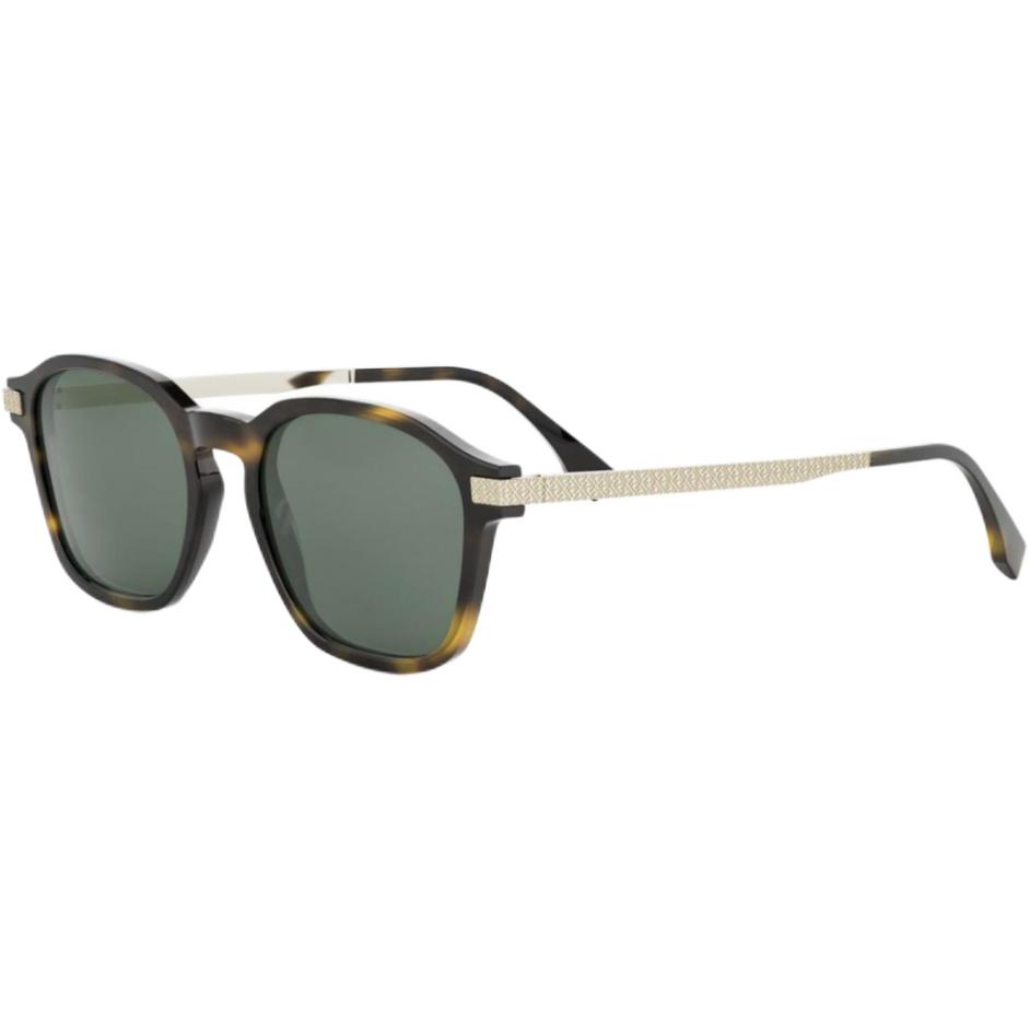 Fendi Original Design Acetate Metal Butterfly Sunglasses Men sunglasses Black FE40166I