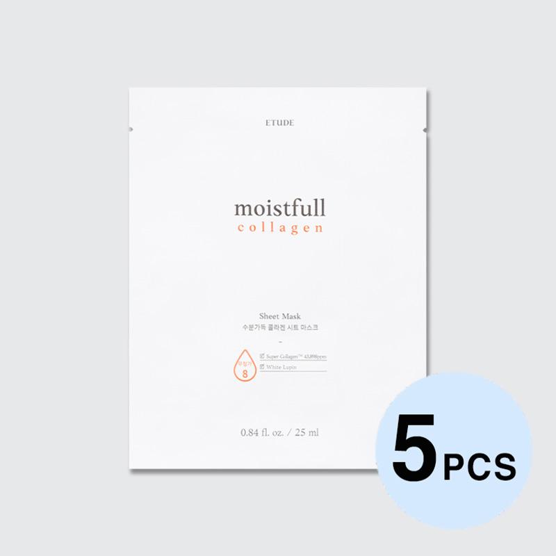 

Etude House Moistfull Collagen Mask Sheet x 5 листов 5PCS