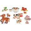 6-in-1 Puzzle for Children Farm Animals In the Countryside Box Jigsaw Puzzle In a Box
