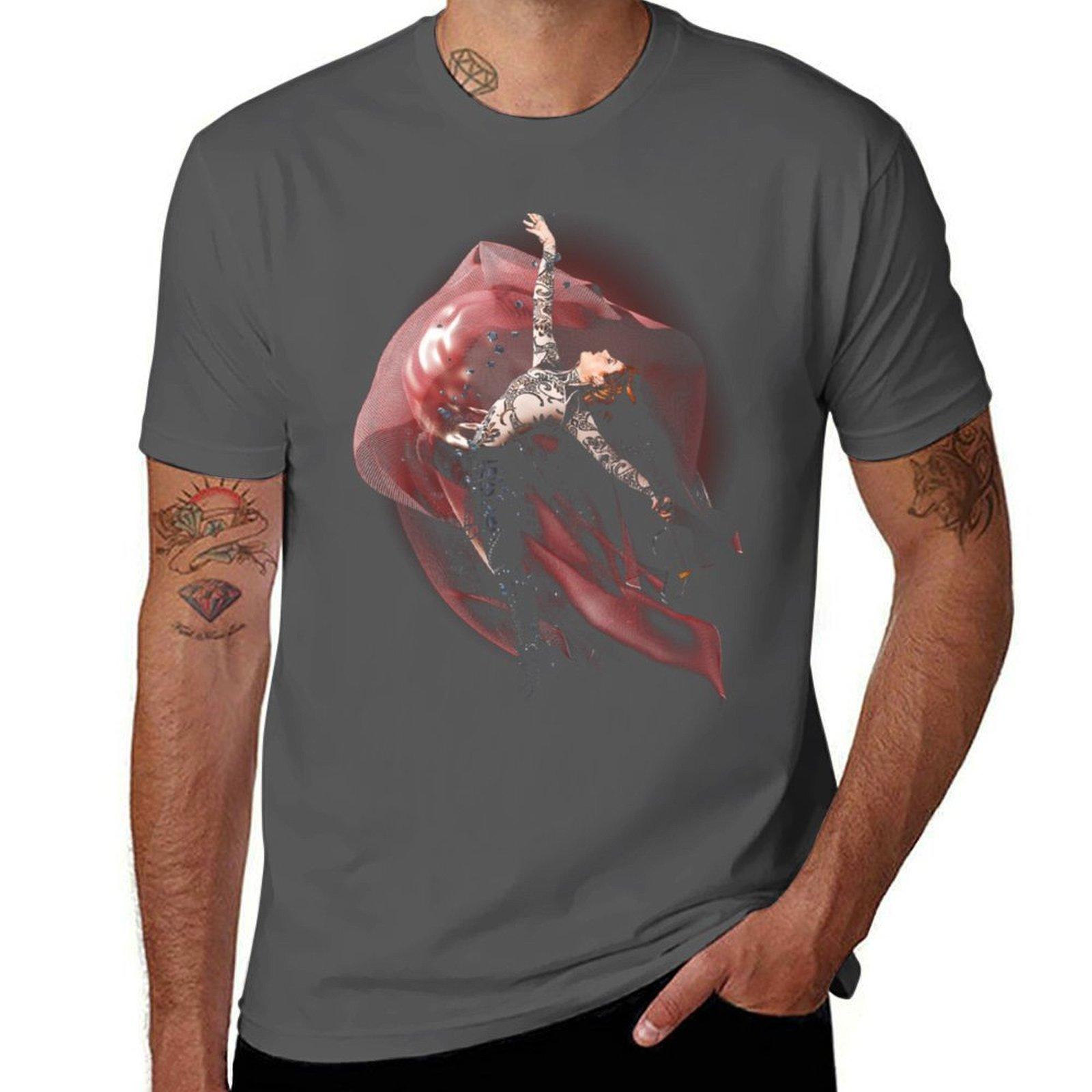 

LINDSEY STIRLING T-Shirt cotton t shirt man t shirt for man T-Shirt 4XL