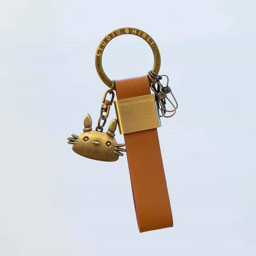 My Neighbor Totoro Genuine Leather Key Ring Totoro