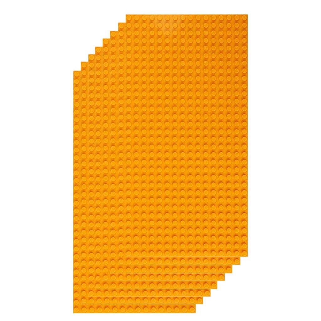 8 Stück 16x32 Noppen Klassische Grundplatten MOC DIY Kunststoffsteine Grundplatten StadtDimensionen Bausteine Figuren Konstruktionsspielzeug