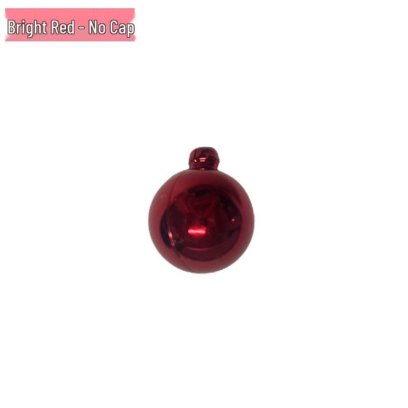 Electroplated 2/2.5cm PS Plastic Christmas Decorative Balls - Shiny & Matte Festive Hanging Ornaments