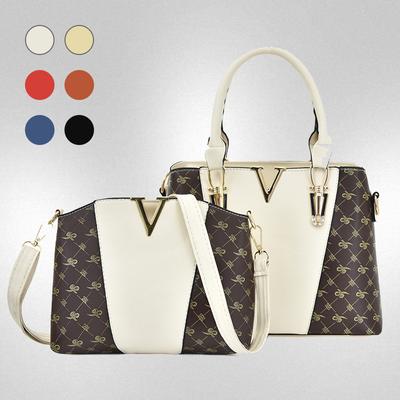 Bags Women's Versatile Handbags Women's Bags Contrasting Color Splicing Shoulder Bags Oblique Span Bags Fashion Source