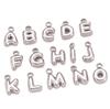 3Pcs Mini Balloon Alphabet Charms Cute Small Initial Bubble English Letter Stainless Steel Pendants DIY Necklace Bracelet Making