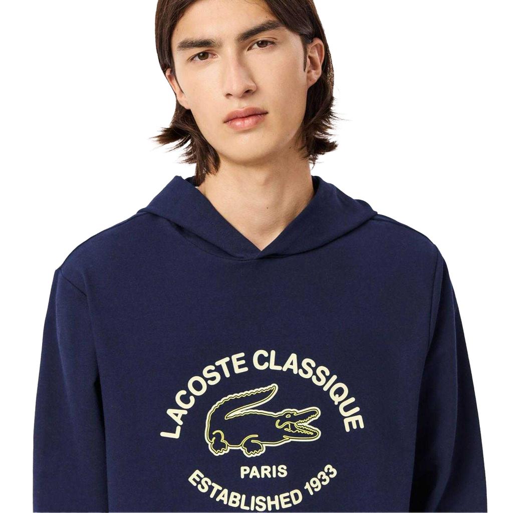 Lacoste Men's Fleece Lounge Hoodie