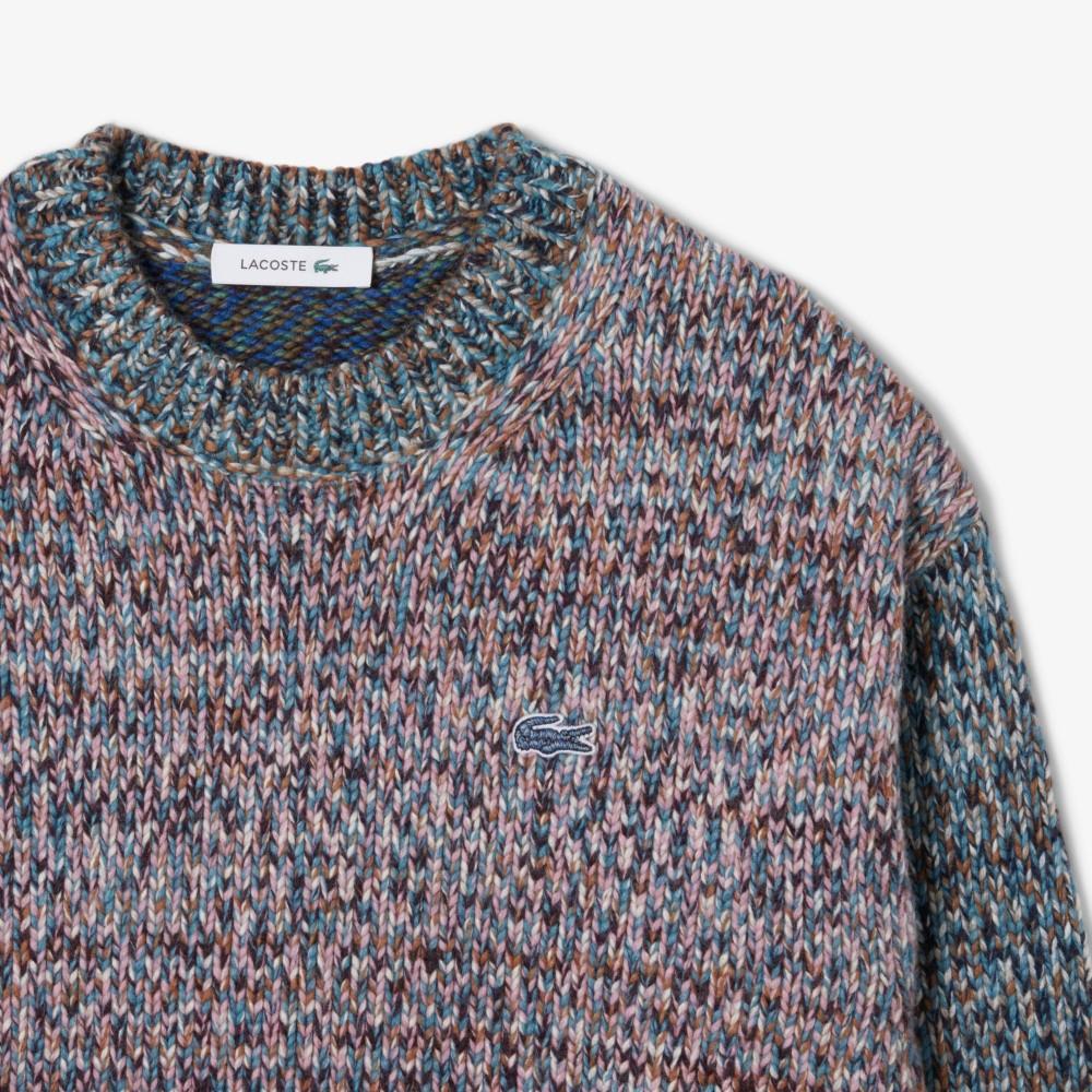 Lacoste Women's Winter Cozy Color-Mix Sweater AF4008-55NKSE