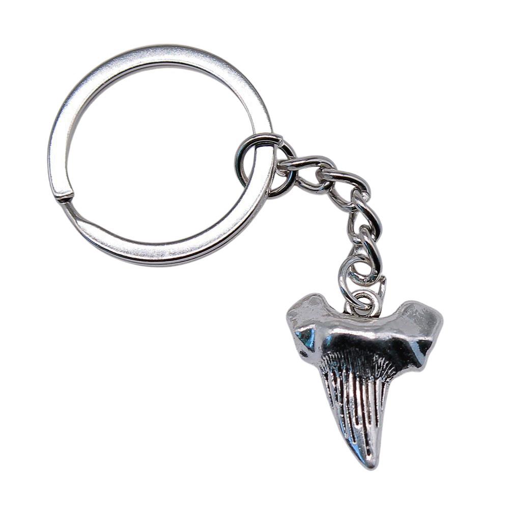 Skeleton Mermaid Charm Keychain Gothic Halloween Key Ring 28mm Ring