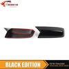 2X Glosy Black Side Mirror Cover For Chevy Silverado GMC Sierra 2014-18 Exterior