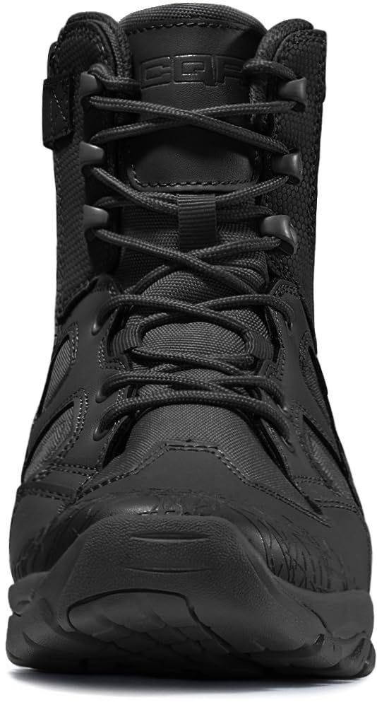 CQR And Waterproof Military Tactical Boots for Outdoor and Features Zippered Camouflage Product Men's Lightweight, Durable, Breathable, Activities,