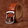 Exclusive For Men'S Pin Buckle Belt, First Layer Cowhide Casual Versatile With Jeans Casual Leather Men'S Belt
