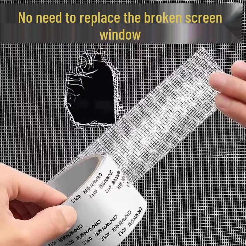 Self-Adhesive Window Screen Repair Patch for Mosquito Prevention