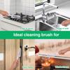 Narrow Cleaning Brush Plastic Dust Remover Dirt Handheld Window Kitchen Stain Cleaning Tool