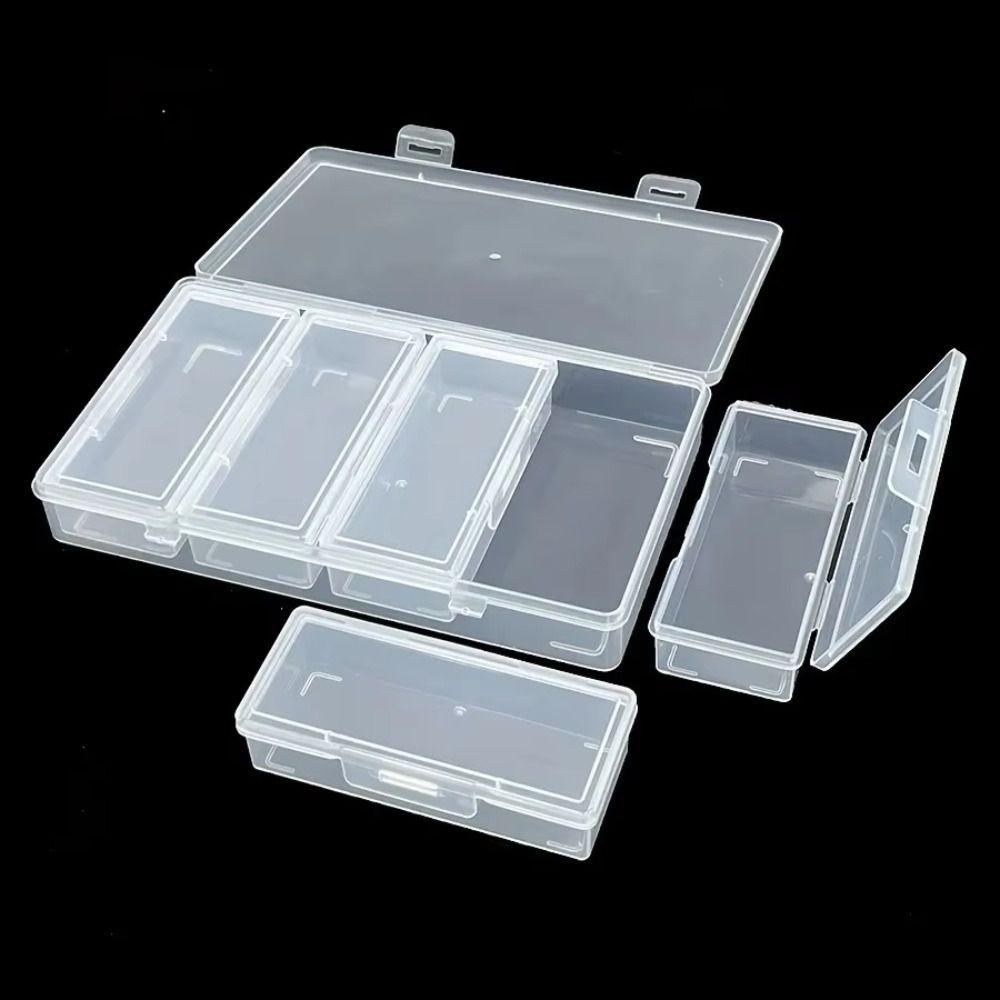 Clear Clear Storage Box Plastic Craft & Sewing Supplies Container Organizer Case  Home Storage