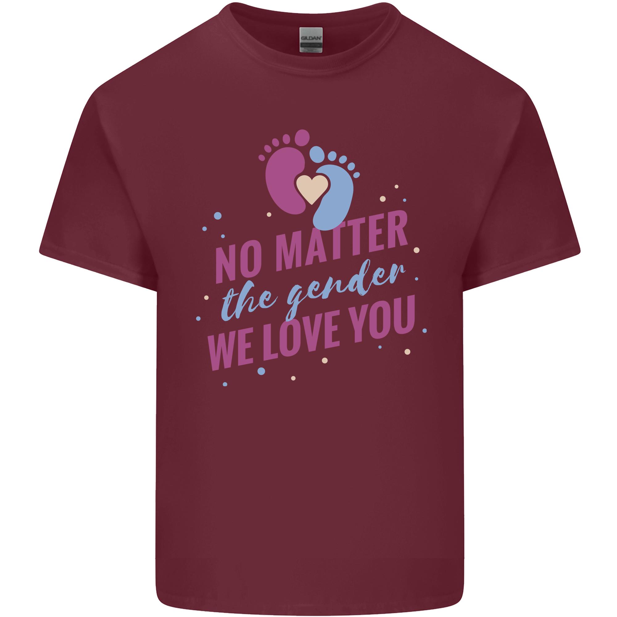 No Matter the Gender New Baby Pregnancy Pregnant Unisexs Light Cotton TShirt S
