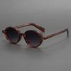 Retro Round Polarized Oval Sunglasses