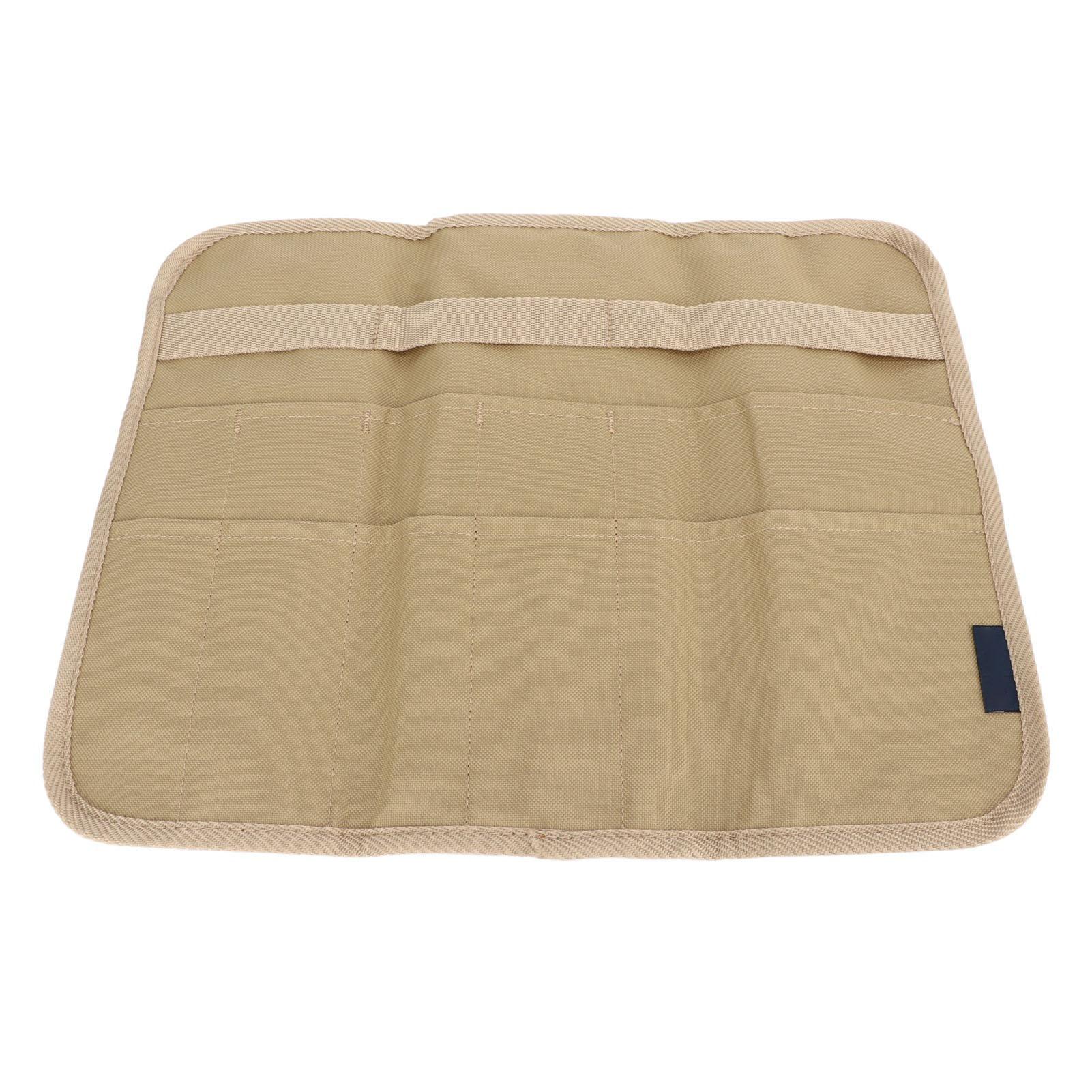 Camping Utensil Bag 600D Oxford Fabric Portable Size Wide Application Camping Tableware Bag for Outdoor Travel