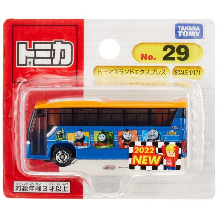 Takara Tomy Tomica No.29 Thomas Land Express (Blister Pack) Diecast Car, 3cm x 7cm x 3cm