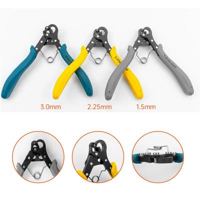 1,5/2,25/3,0 mm Drahtrollzange Rundzange zum Drahtwickeln Biegen Reparieren Schmuckherstellungswerkzeug DIY Drahtwickelwerkzeug