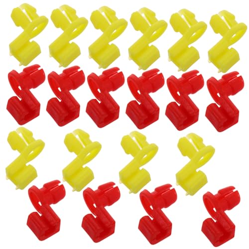 

Veemoon 20pcs Door Side Latch Levers Auto Parts Handle Door Lock Rod Clips Tailgate 1.50X1.50X0.80CM