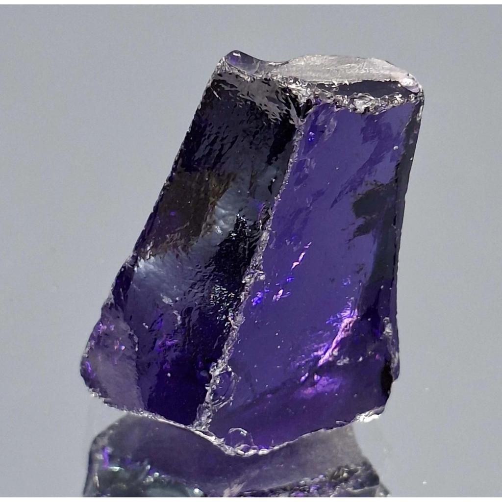 Lab Created Zircon Cambodia Purple Rough 177-179 Ct Fabulous Loose Gemstone