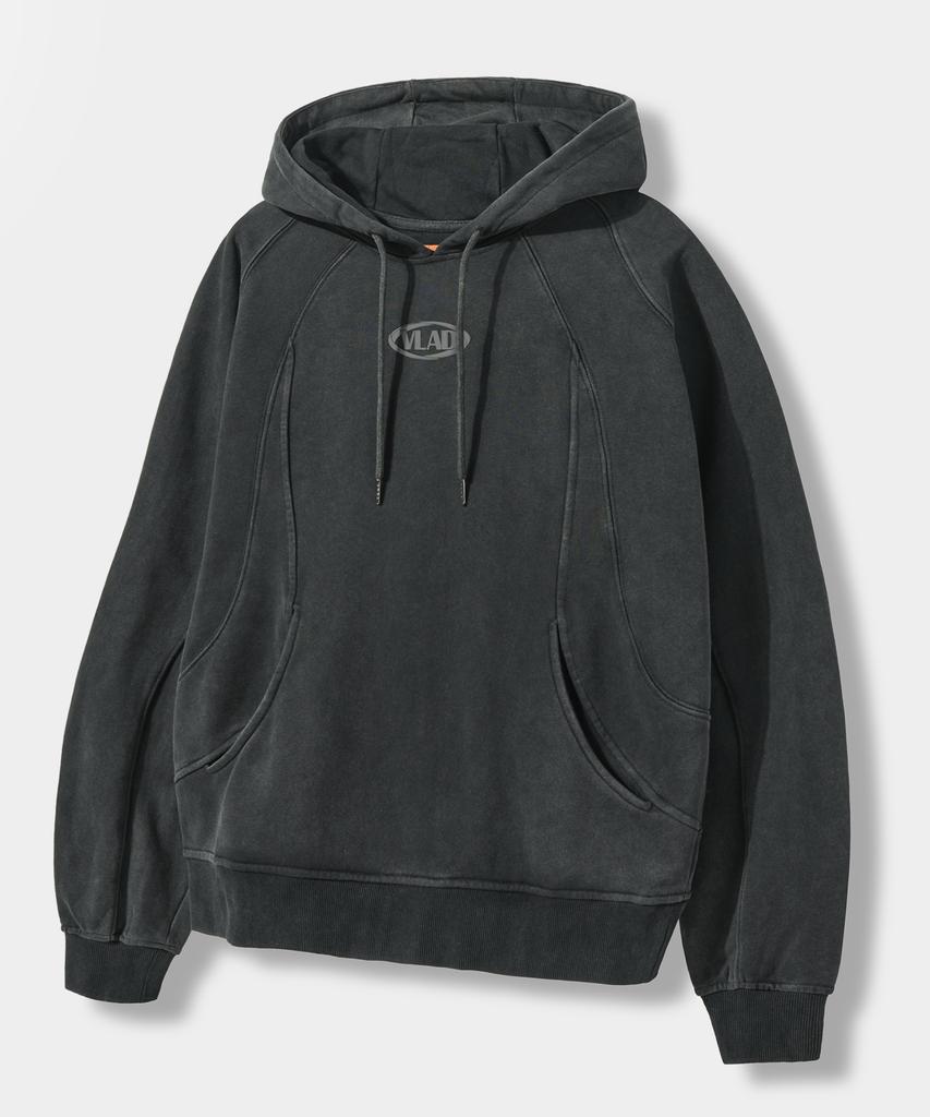 Vlad Pigment Slash Hoodie_Charcoal