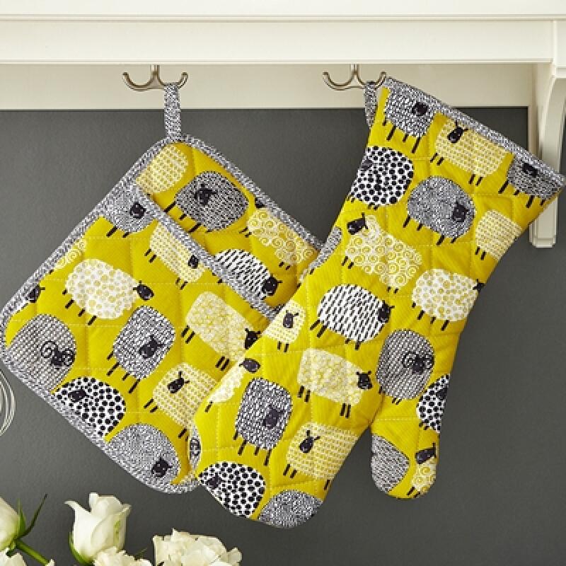 Dottiship Sheep Oven Gloves Kitchen Gloves Oven mitts-sheep