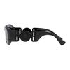 Versace Logo Design Irregular Frame Sunglasses Women Sunglasses Black O4425UO53608754ONUL