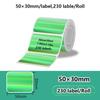 1PK New Holographic Laser Color Transparent Thermal Adhesive Label Roll Suit for Phomemo M110/M200/M120/M220 E210 P50 DETONG P1