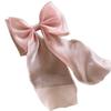 The Little Mermaid Glitter Bow Hair Clip - Elegant Women's Accessory