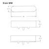 1Pc Brass Electric Guitar Neck Pickup Cover Chromeblackgold Shell For Replacement Protective Shield For Pickup