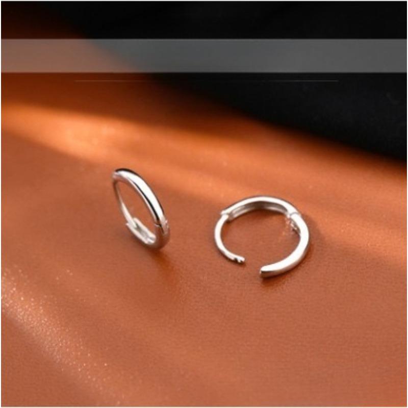Round Ear Ring with Circular Ear Hook. New Style Earrings. Perfect for Sleeping Without Having To Remove The Earrings. Ear Adornment.