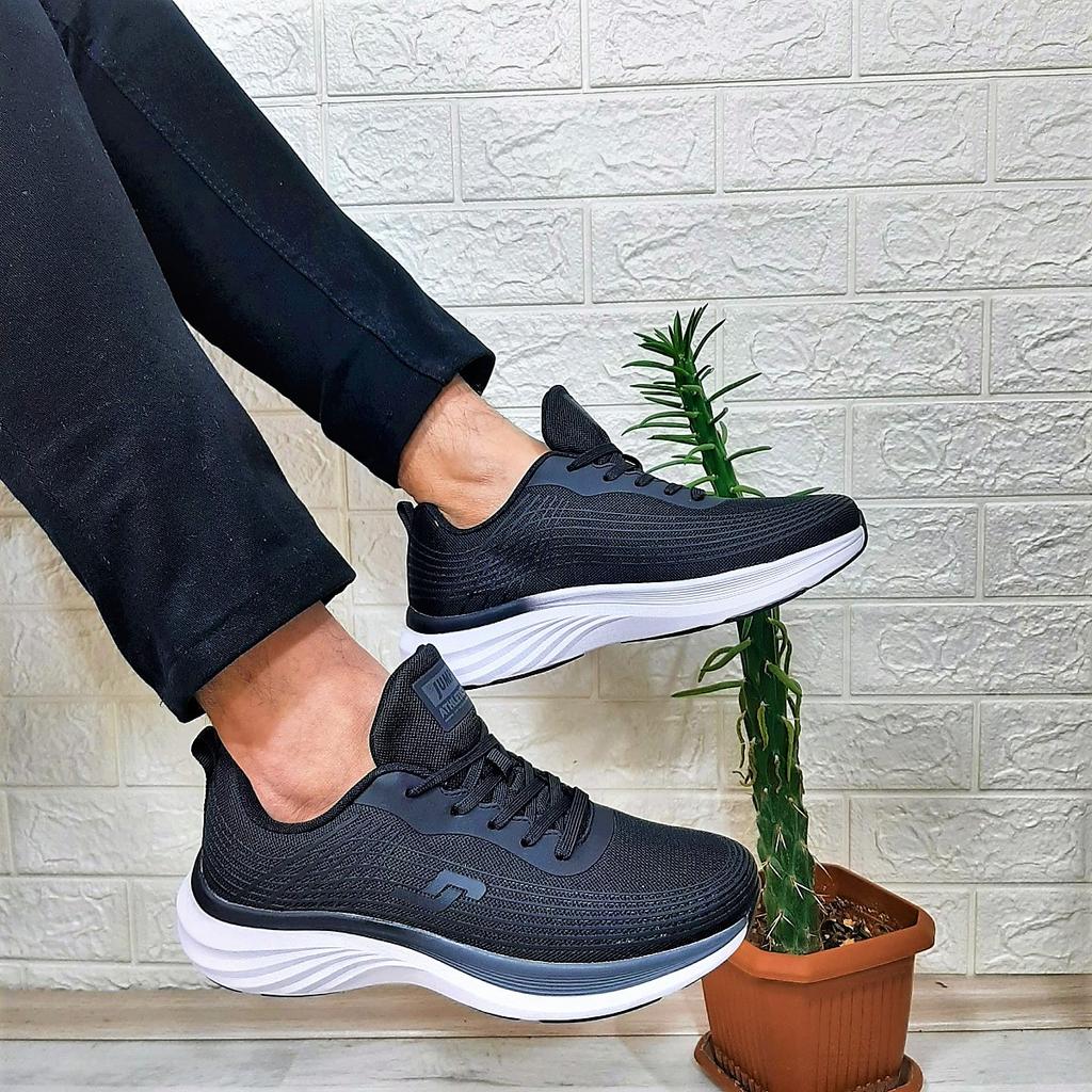 Jump 29578 Black Memoryfoam Lightweight Comfortable Sports Shoes