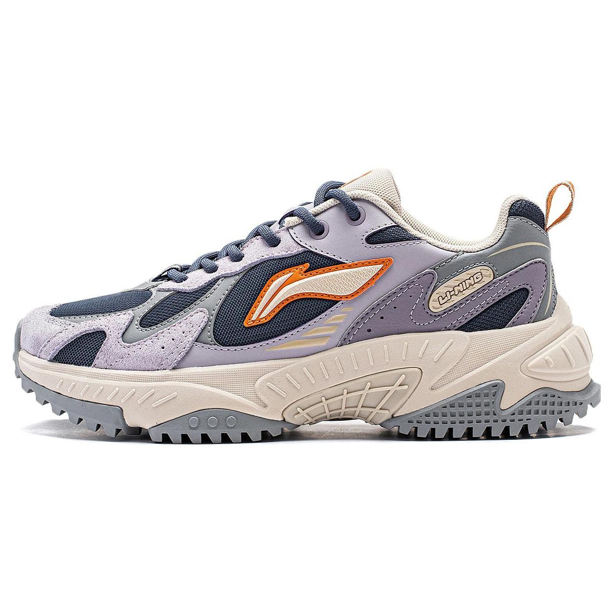 

LiNing Venus 2.0 Abrasion Resistant Shock Absorbers Low Top Casual Shoes Women s Purple White 38