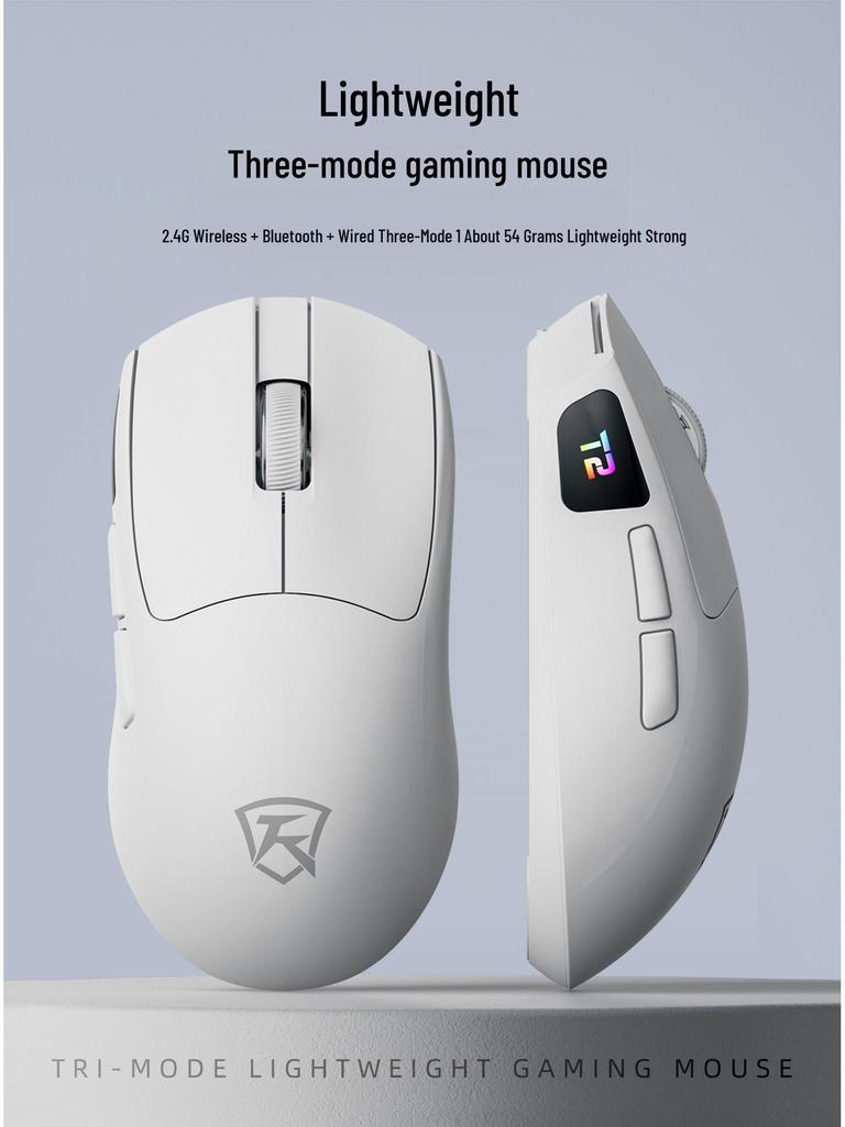 H97 Mechanical Keyboard: Wireless/Wired, RGB, Home/Office/Gaming, Three-Mode Bluetooth for Girls.